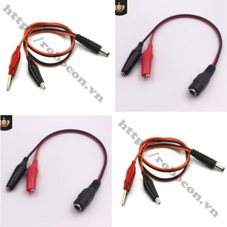 [FREESHIP] DÂY NGUỒN DC CÓ KẸP (ĐỰC, CÁI)