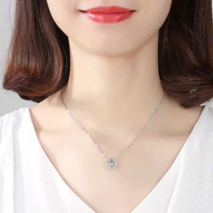 Vòng Cổ Nữ Bạc S925 Phong Cách Hàn Quốc - Phụ Kiện Thời Trang Nữ VC003