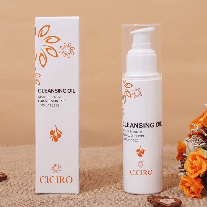 Dầu tẩy trang Cleansing Oil Ciciro - Giúp hòa tan bụi bẩn và bã nhờn trên da (lọ 100ml)