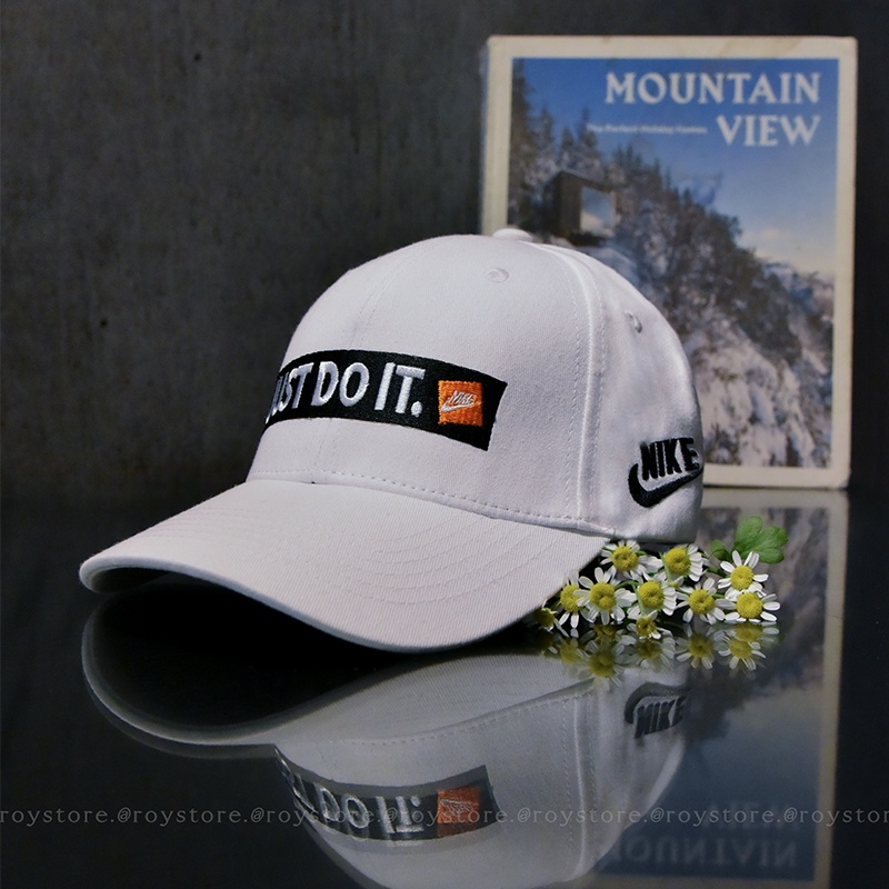 Mũ lưỡi trai thêu chữ Justdoit, Nón kết form cứng cáp chuẩn store full box