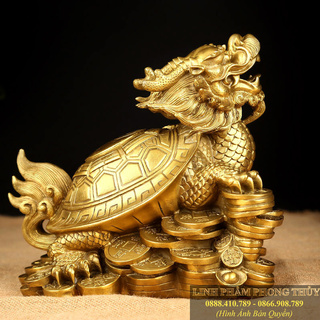 Long Quy Đồng Nguyên Chất Bát Quái Tiểu