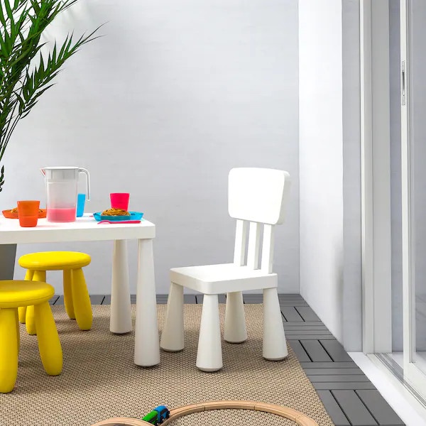 Ghế đẩu trẻ em MAMMUT IKEA