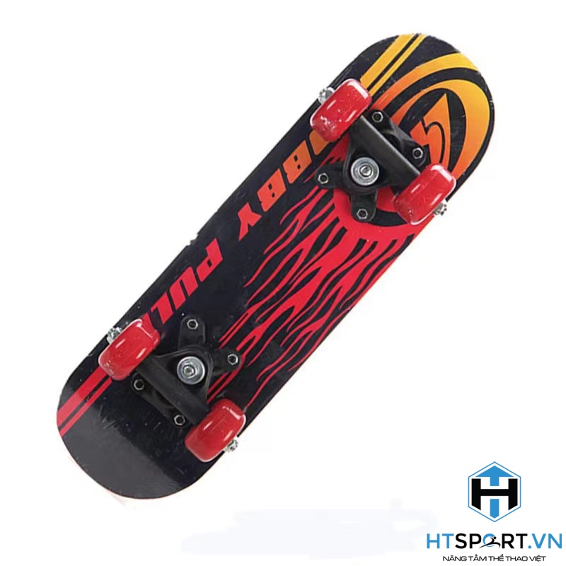 Ván Trượt Trẻ Em, Ván Skateboard Mini Thể Thao Họa Tiết Hoạt Hình Trẻ Em Đẹp Chắc Chắn Dài 60cm Giá Rẻ Cho Bé