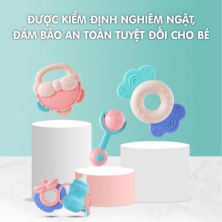 Set xúc xắc gặm nướu 8 món Umoo