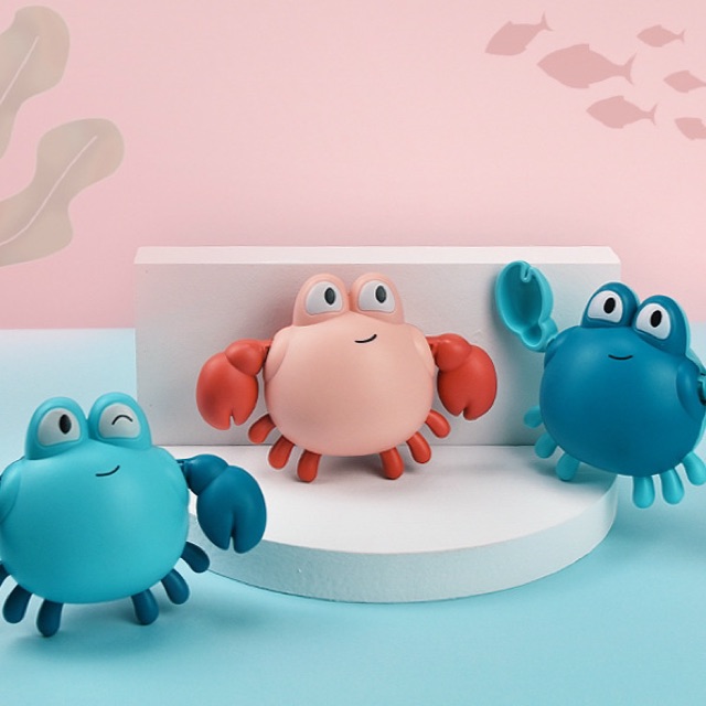 Đồ chơi CUA chạy cót  bơi lội dưới nước cho bé