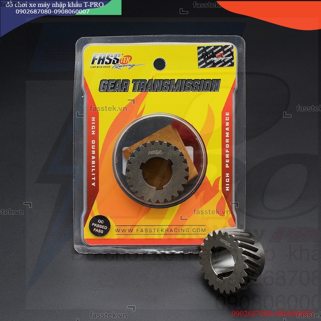 Nhông nồi (nhông hú) đấu Fasstek Racing 23T cho Exciter 135 5S/150