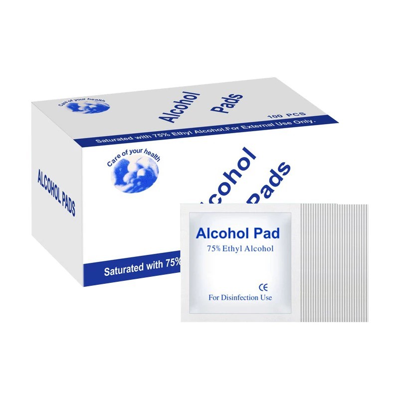 Miếng làm sạch móng Alcohol Pads