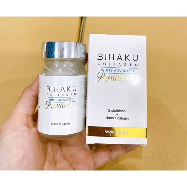 Viên uống Bihaku Collagen Premium dưỡng trắng da