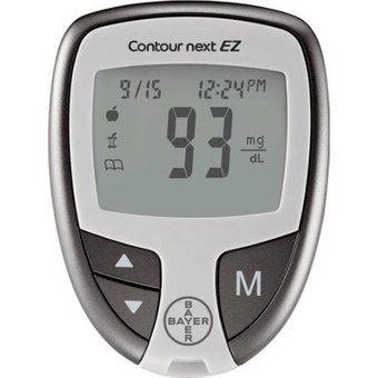 Máy đo đường huyết Bayer Contour Next EZ (Mỹ) - Kèm 10 que thử và 10 kim