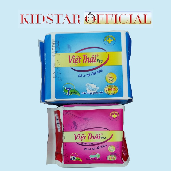 Băng vệ sinh phụ nữ Việt Thái Pro - Kidstar_official