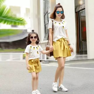 Sét áo váy đôi cho mẹ và bé Hàng Quảng Châu