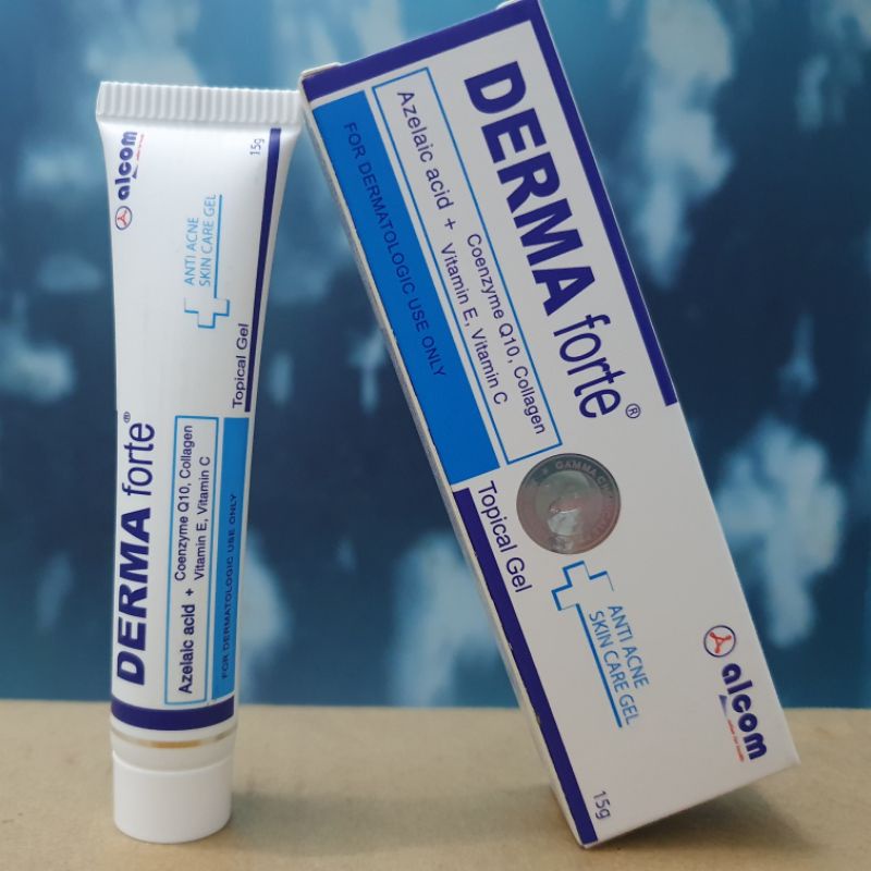 Derma Forte Gel 15g Kem Giảm Mụn Trứng Cá, Ngừa Thâm, Mờ Sẹo, Dưỡng Da