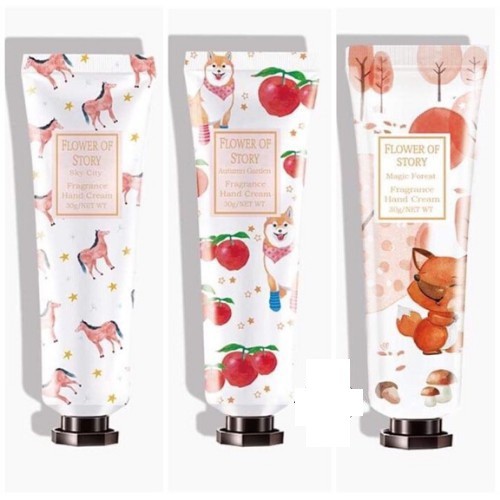 🌈🍒🥑 Kem Dưỡng Da Tay Hương Nước Hoa Flower Of Story 30gr Mẫu Mới - Y362 | BigBuy360 - bigbuy360.vn