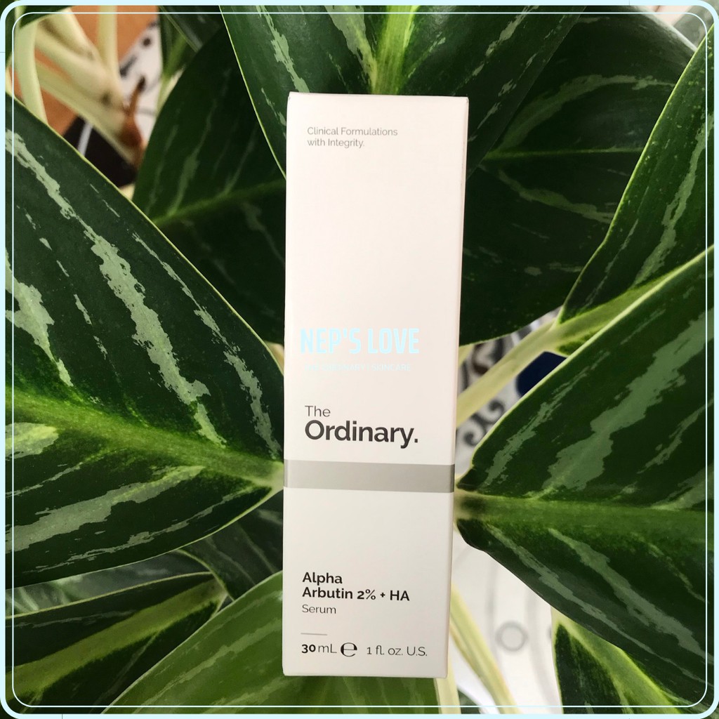 Serum làm sáng da Alpha Arbutin 2% + HA_THE ORDINARY (BILL CANADA) 30ML