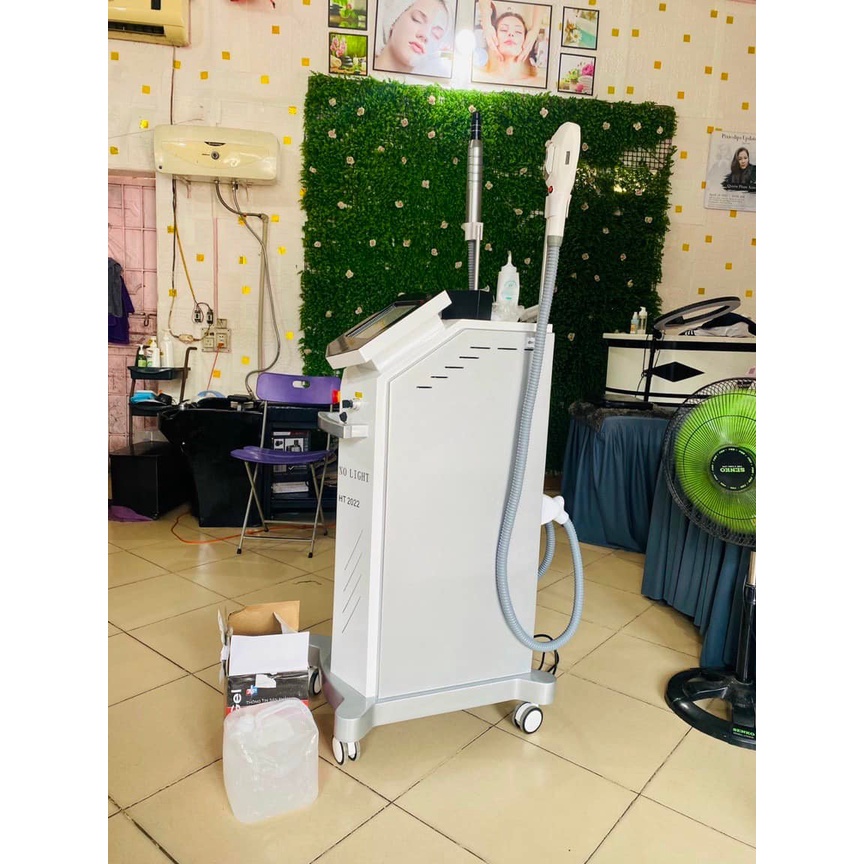 Máy triệt lông,super nano light 2022 bảo hành 12 tháng,máy 2 in1 triệt lông và laser xóa xăm,xóa nám tàn nhang