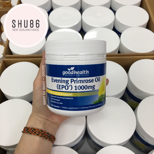 Tinh dầu hoa anh thảo Goodhealth Evening Primrose Oil ( EPO ) 1000mg 150 viên của New Zealand