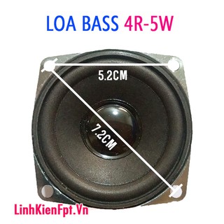 Loa Bass vi tính 5W 4R Củ Loa 65mm