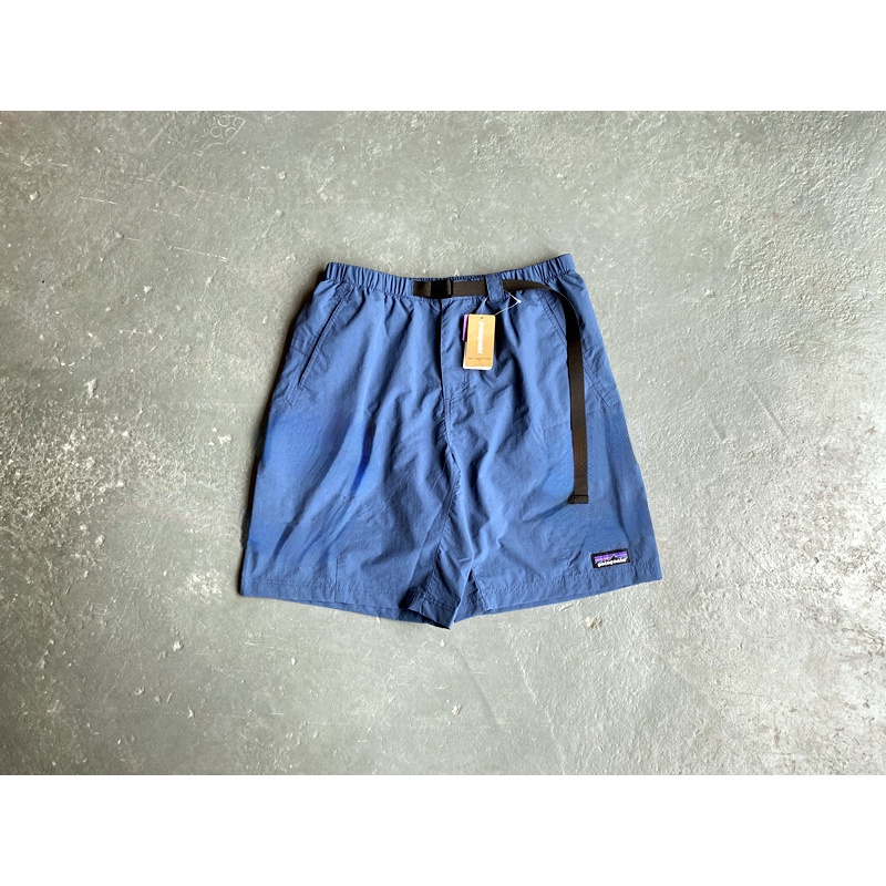 Patagonia Quần Short cotton Thêu logo Phối Túi Lớn Phong Cách Nhật Bản Cho Cặp Đôi