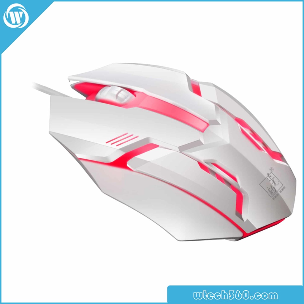 Chuột chơi game có led i80, chuột vi tính có dây