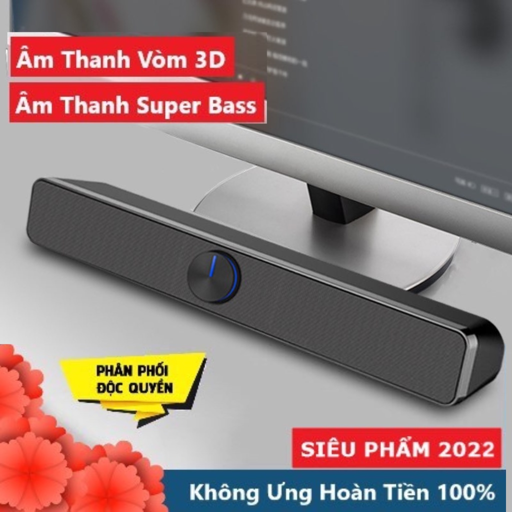 Loa SADA V-193 SUPER BASS 2022 có bluetooth âm thanh vòm 3D phiên bản đặc biệt dùng cho máy tính vi tính laptop PC tivi