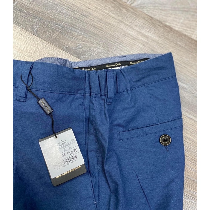 Quần vải đũi Massimo Dutti xuất dư