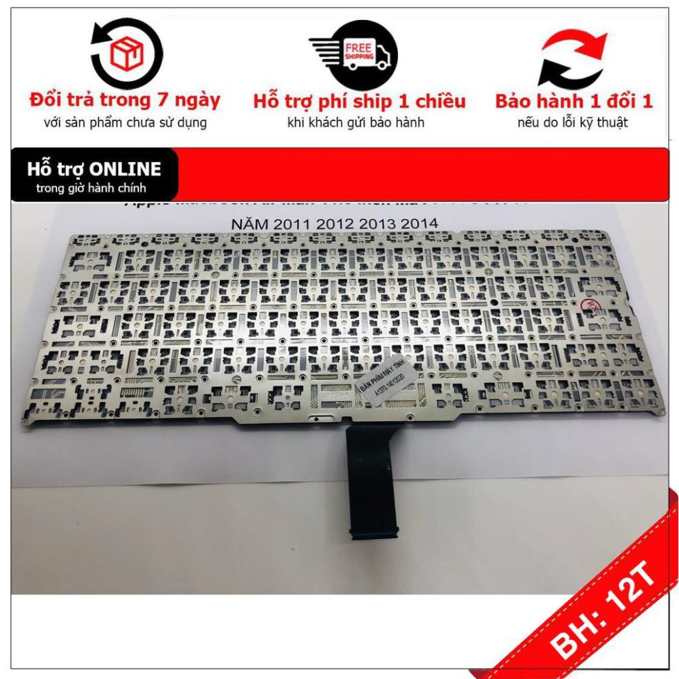 [BH12TH] [- Bàn Phím Apple Macbook Air Màn 11.6'' Mã A1370 - A1465 Năm 2011 - 2012 - 2013 - 2014