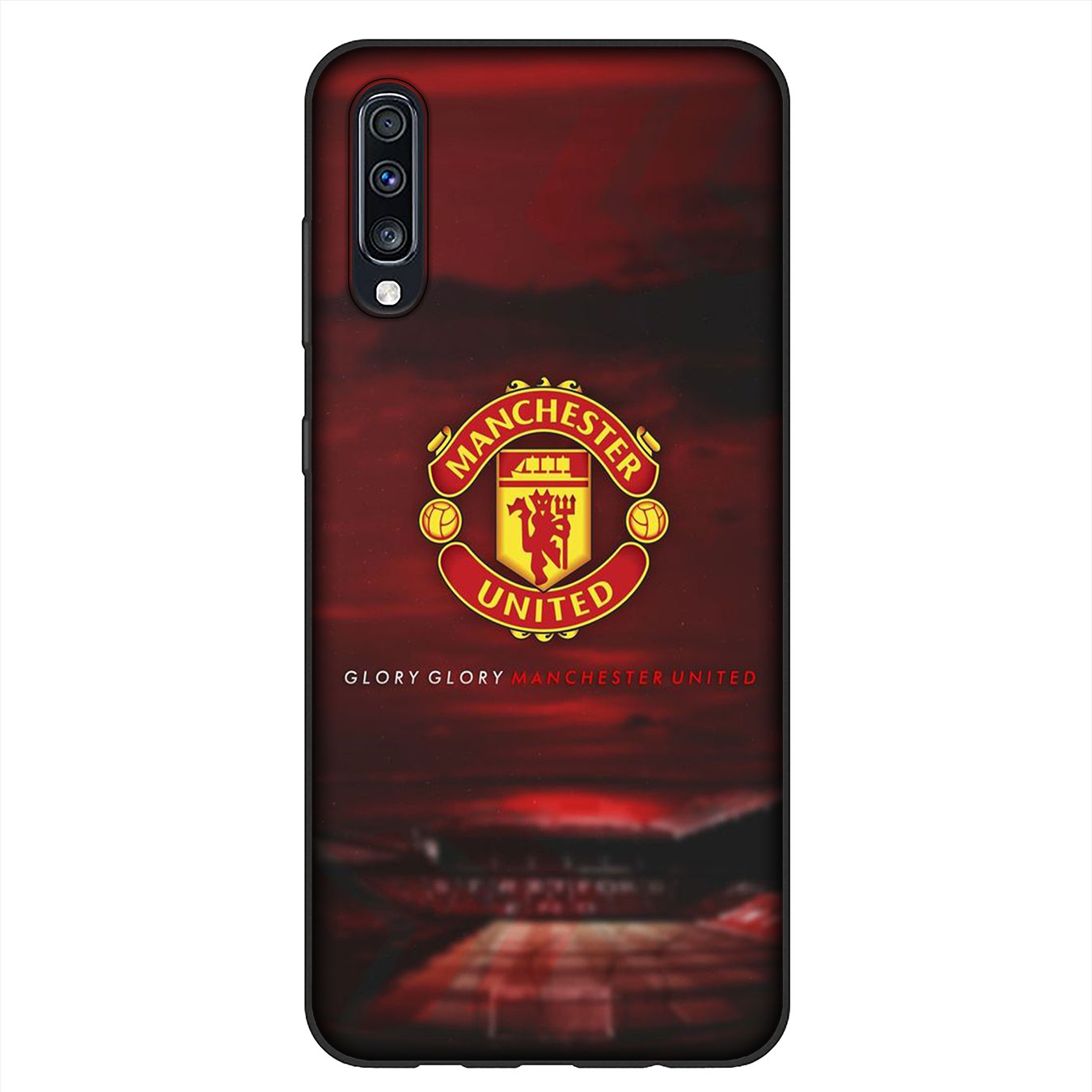 Ốp điện thoại silicon dẻo Manchester United cho Samsung Galaxy S21 Ultra S8 Plus M31 M51 A11 A31 A51 S21+ S8+ S21Plus