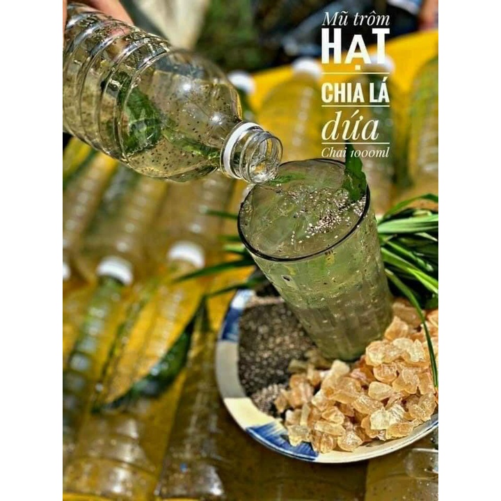 Set Nguyên Liệu Nấu Mủ Trôm Hạt ChiaThanh mát ngày tết