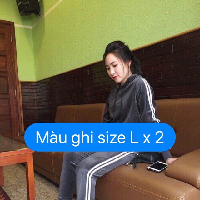 Bộ tt nhung + quần mango