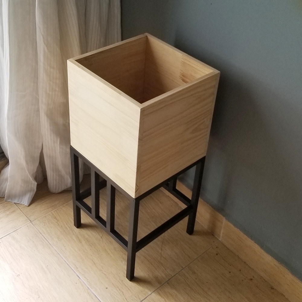 Kệ Cây Chân Sắt – Hộp gỗ trồng cây nhiều kích thước - Tự trang trí vườn KC02