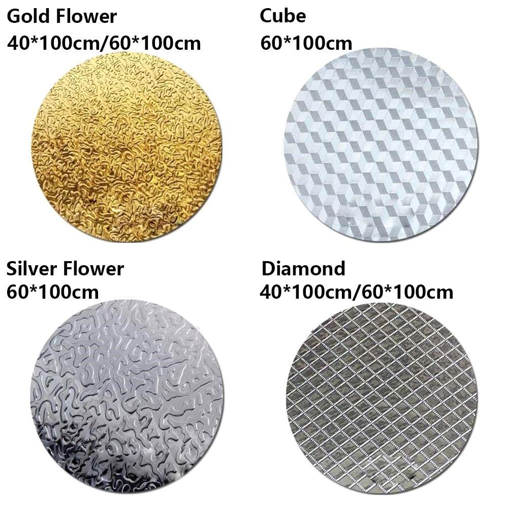 Giấy Nhôm Dán Tường Nhà Bếp Chống Nước 100CM