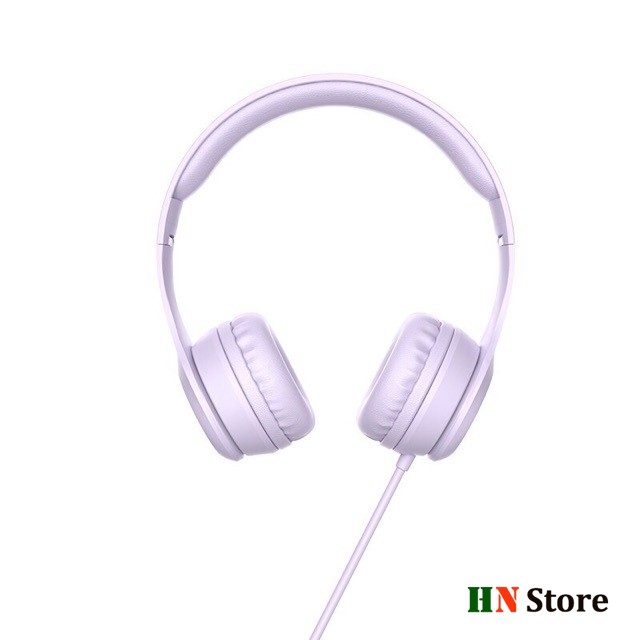 Tai Nghe Chụp Tai Hoco W21 Chính Hãng có mic, tai nghe headphone cho laptop, điện thoại rất hay