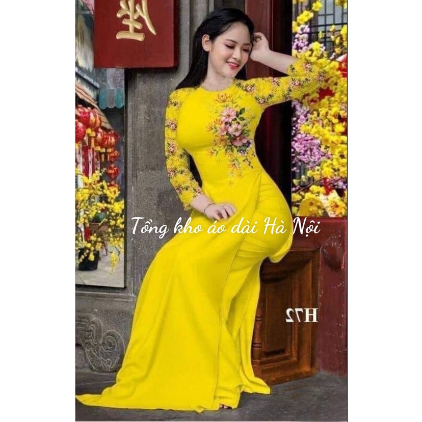 Những mẫu áo dài được khách yêu thích - Áo Dài Hà Nội