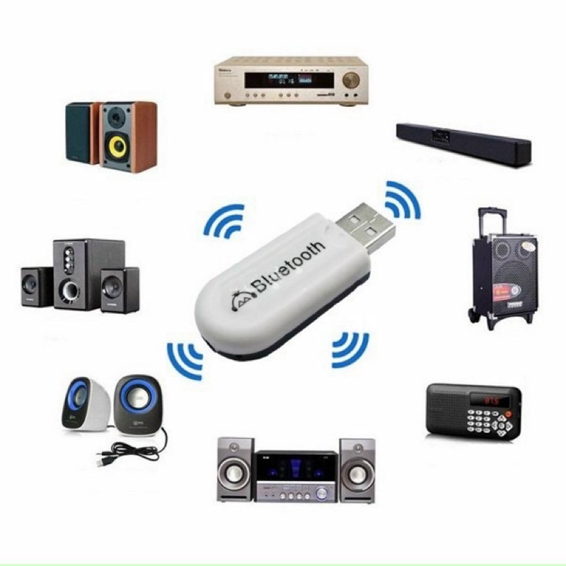 USB Bluetooth HJX-001 hỗ trợ loa ampli kết nối bluetooth