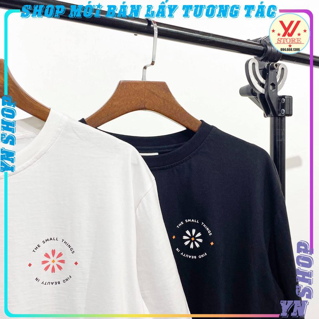 XẢ KHO SỐC- Áo Thun Unisex  Dáng Rộng 100% Chất Cotton Hai Chiều Cao Cấp Giữ Form Thoáng Mát - FULL TAG