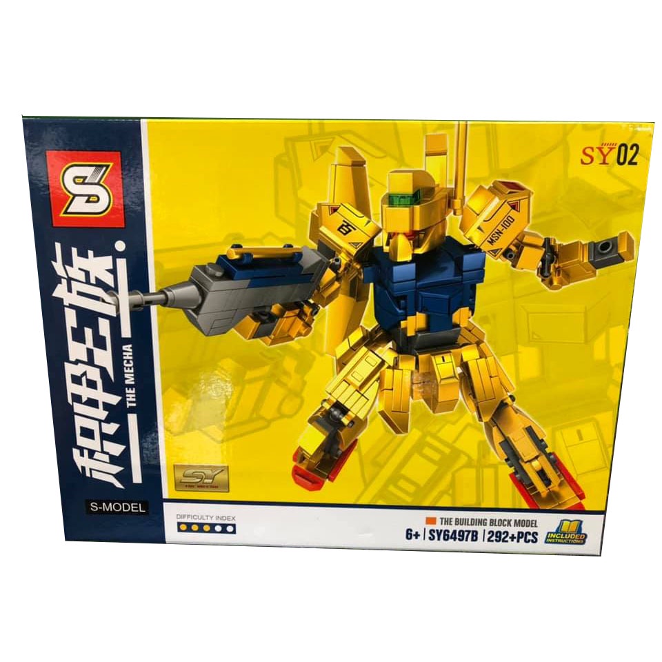 Đồ chơi lắp ráp The Mecha SY6497B 292 mảnh ghép