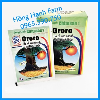 Phân bón Groro Chitosan kích ra rễ cực mạnh