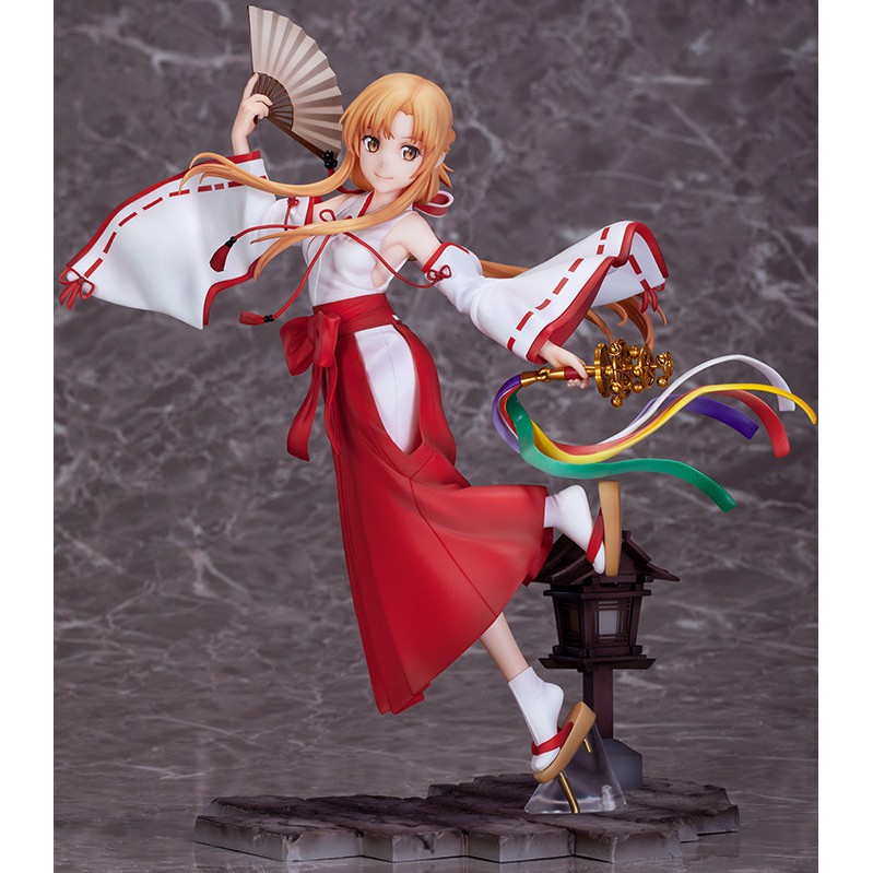 Mô hình chính hãng PVC Scale - Sword Art Online: Alicization - War of Underworld - Asuna - 1/7 - Miko Ver. (Wings Inc.)