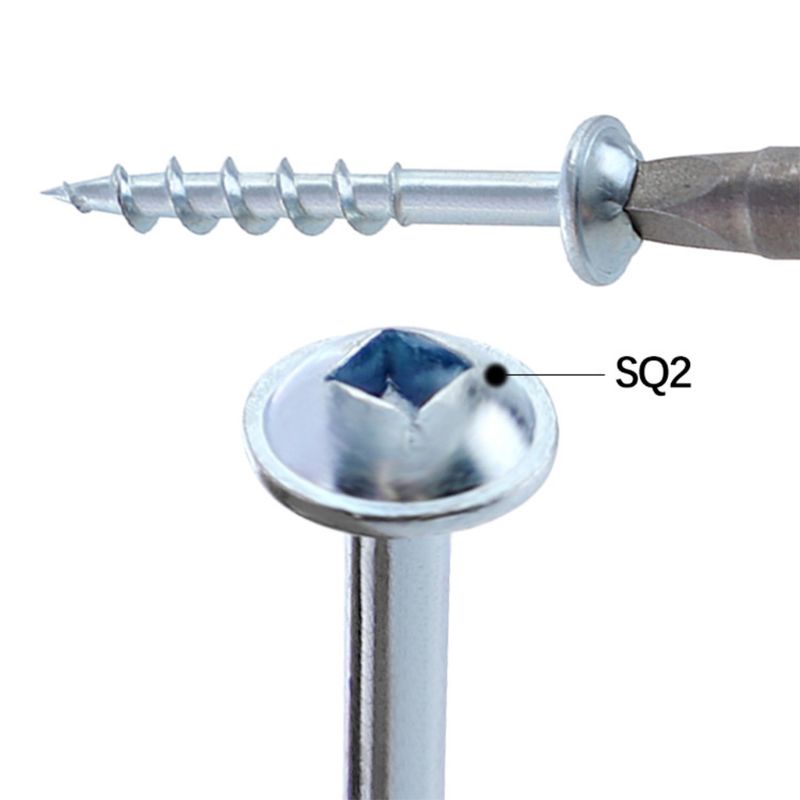 Set 100 Ốc Vít Mạ Kẽm Bỏ Túi Tiện Dụng