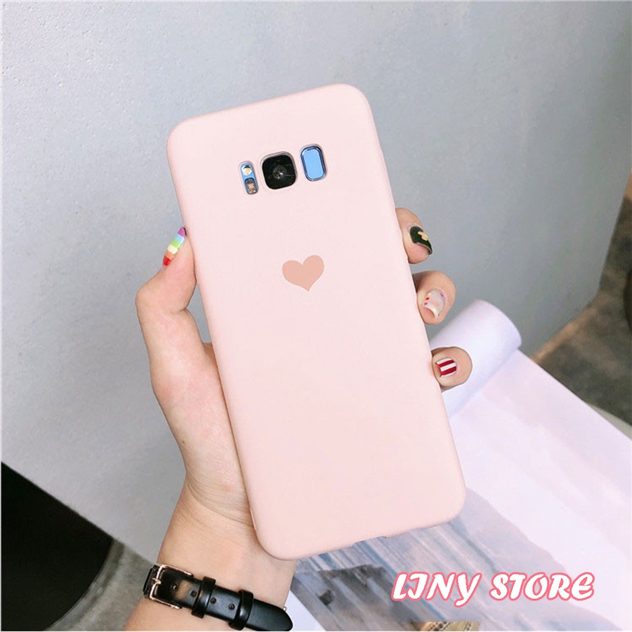 [ FREESHIP ] ỐP BASIC TRÁI TIM 2 MÀU CHO SAMSUNG | BigBuy360 - bigbuy360.vn