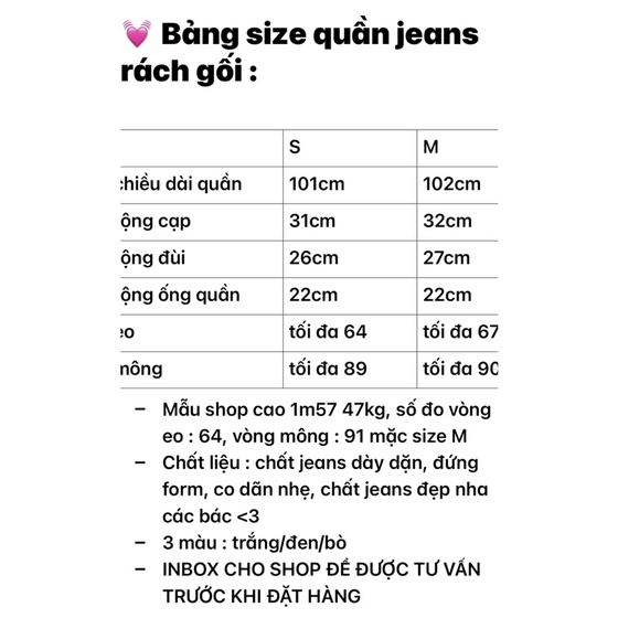 Quần jeans suông rách gối 1348 JULYS STORE (ảnh thật shop chụp kèm video cận chất)