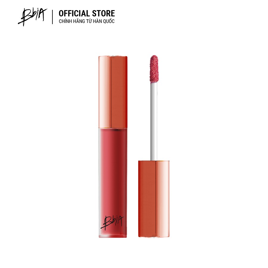 Son kem lì Bbia Last Velvet Lip Tint Version 4 - 20 More Mature (Màu đỏ ánh hồng) 5g - Bbia Official Store