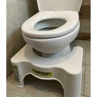 Ghế kê chân đi toilet