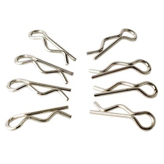Rc silver body clips for 1/16 1/14 1/12 1/10 1/8 1/5 model car