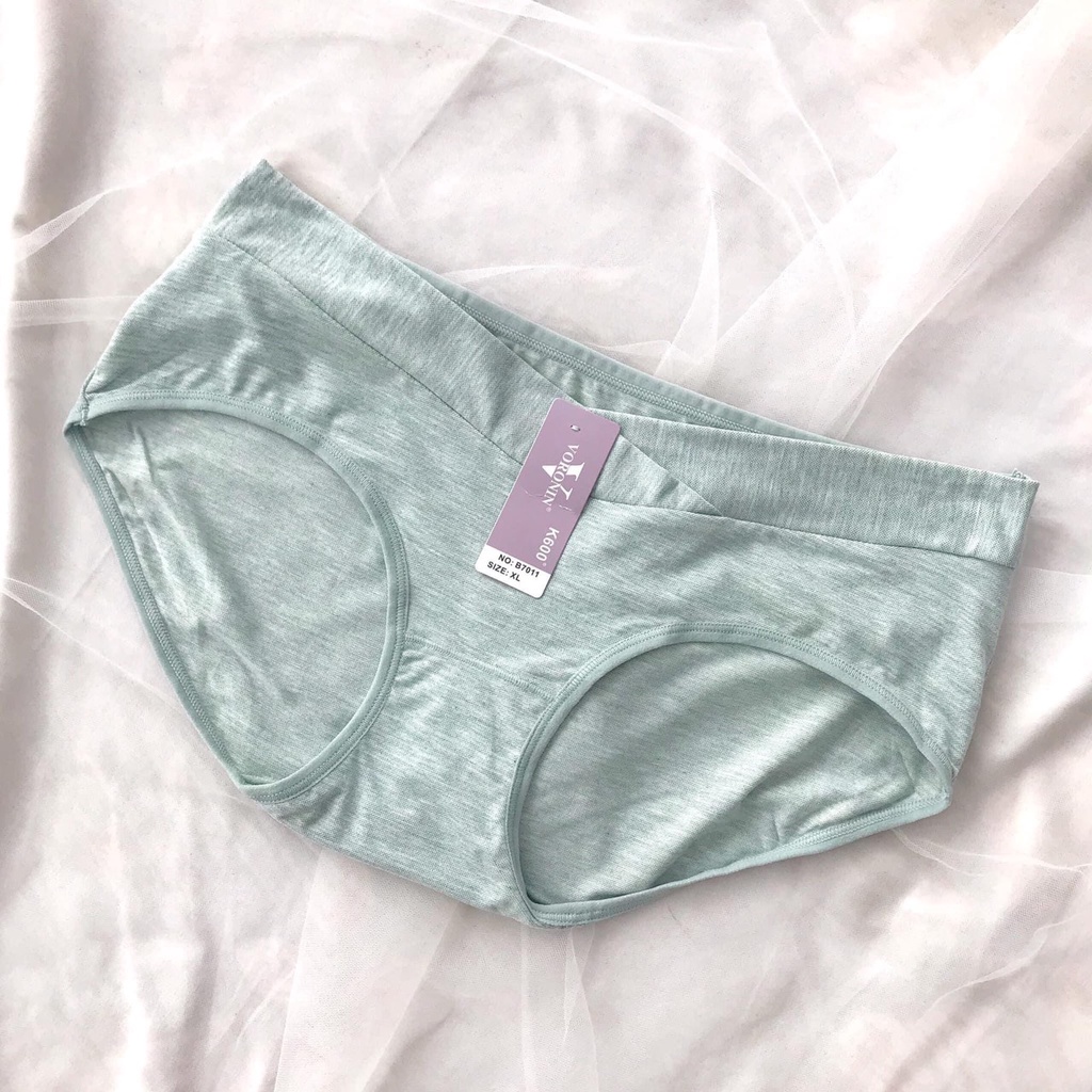 Quần Lót Bầu Cạp Chéo Sợi Tre Set 5 Cái Kháng Khuẩn Mềm Nhẹ Siêu Co Dãn Mỗi Quần 1 Túi Zip Bella Mama Q02