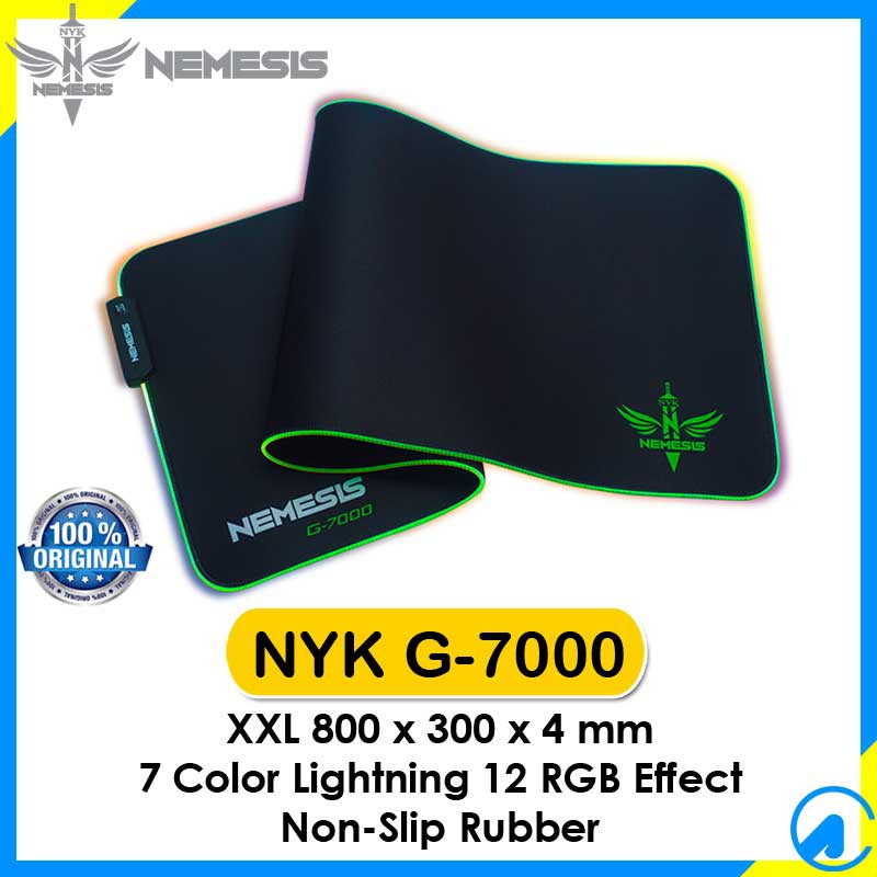 Miếng Lót Chuột Chơi Game Nyk G-7000 G7000 Rgb Xxl 80x30cm