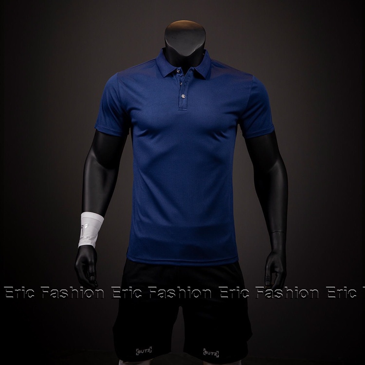 Áo thun polo nam chất vải thể thao Eric Fashion, Áo phông nam có cổ cộc tay basic nhiều màu cá tính