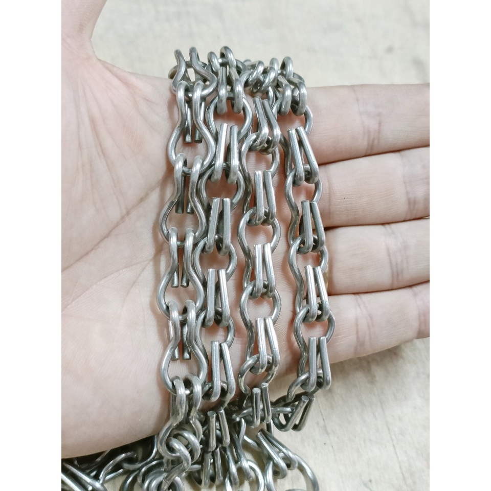 Dây xích cho mèo INOX - Số 4 - Dài 1.4 mét