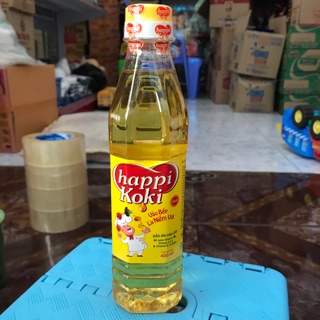 Dầu ăn Happi koki 400ml,1l
