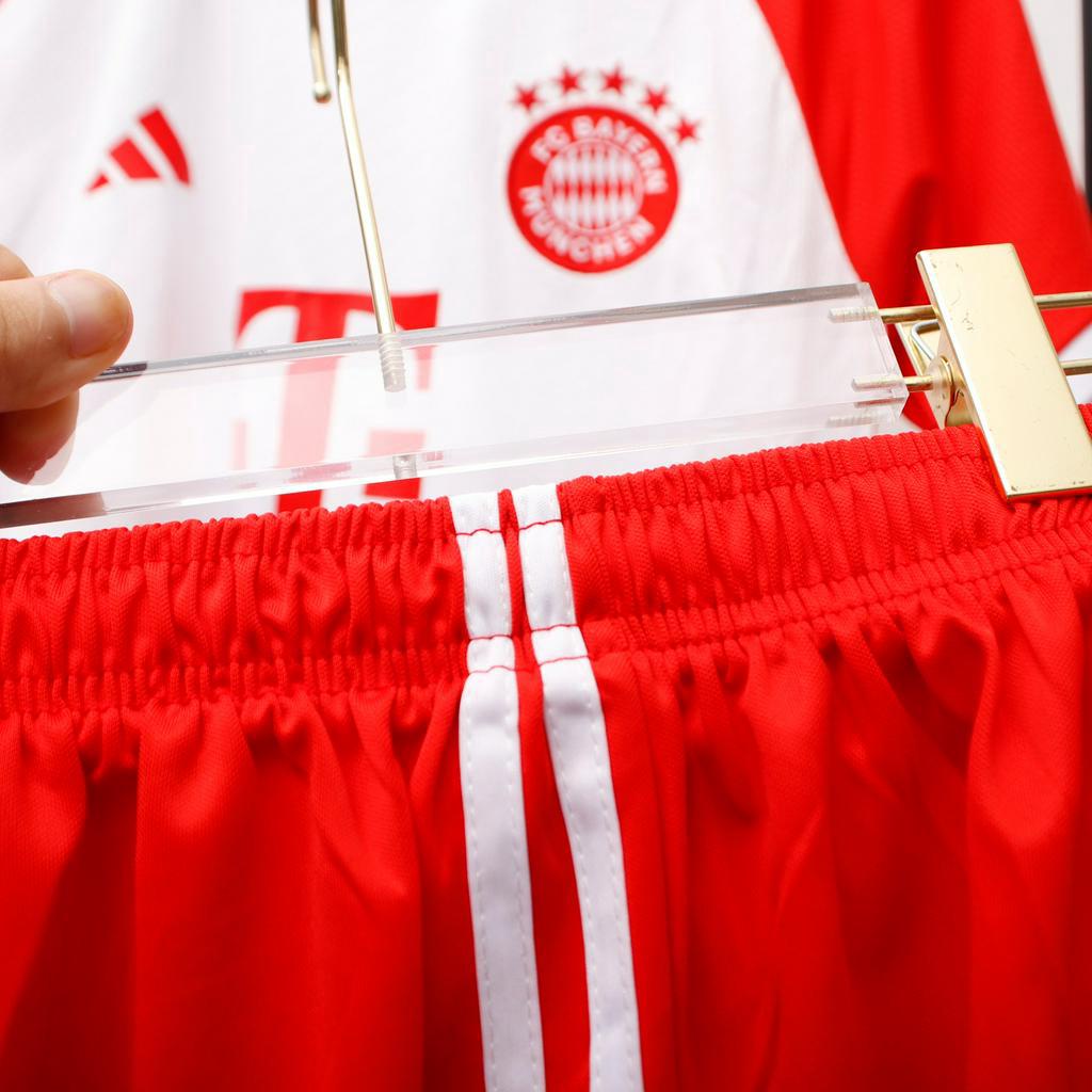 [Rẻ Vô Địch] Áo Bayern Munich 2023/24 | Bộ Quần Áo Bóng Đá CLB Bayern Munich 2024 Sân Nhà Màu Đen